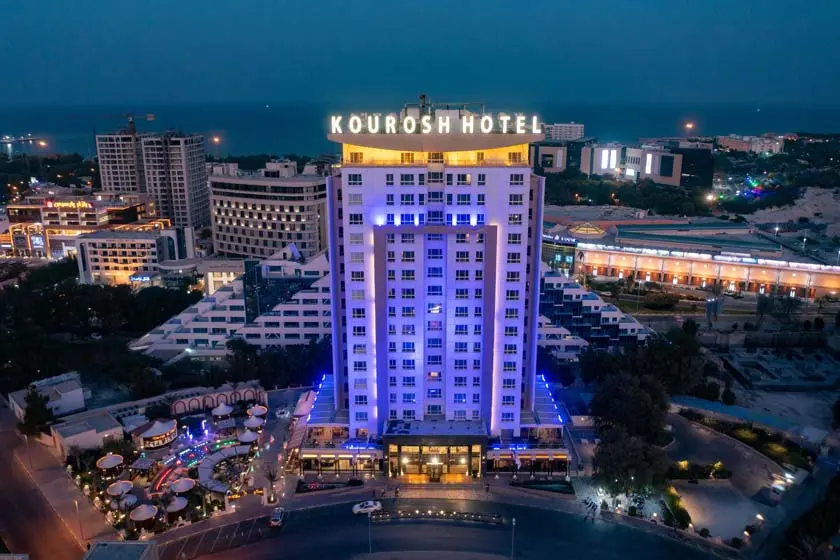 تور کیش هتل کوروش